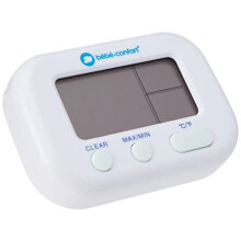 BEBECONFORT Thermometer Hygrometer, Meet de Temperatuur en Vochtigheid, Geschikt vanaf de Geboorte