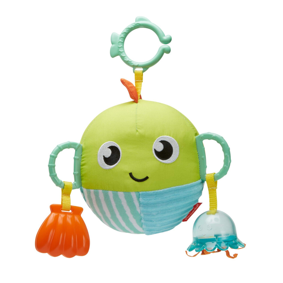 Sensory Fun Fish, Plush Take-Along Baby Toy