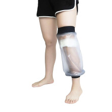 Waterproof Protectors Dressing Cover for Shower,Cast Protector for Adults Knee,Adult Broken Knee Wound Burns Cast Cover with Waterproof Seal