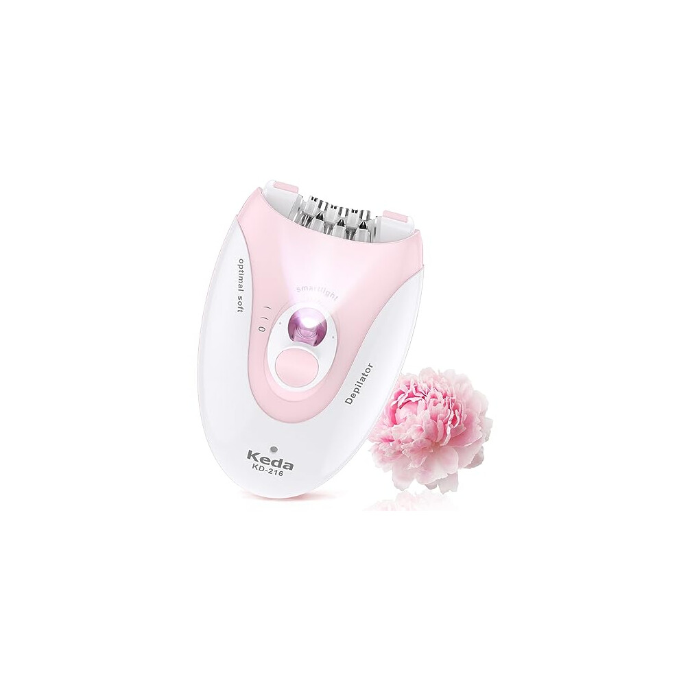 Bubbacare Light Face Epilator For Women, Facial Epilator Electric For Face Hair Remover, Cordless Epilators With Led For Women Face Body Armpit Bikini Leg Hair