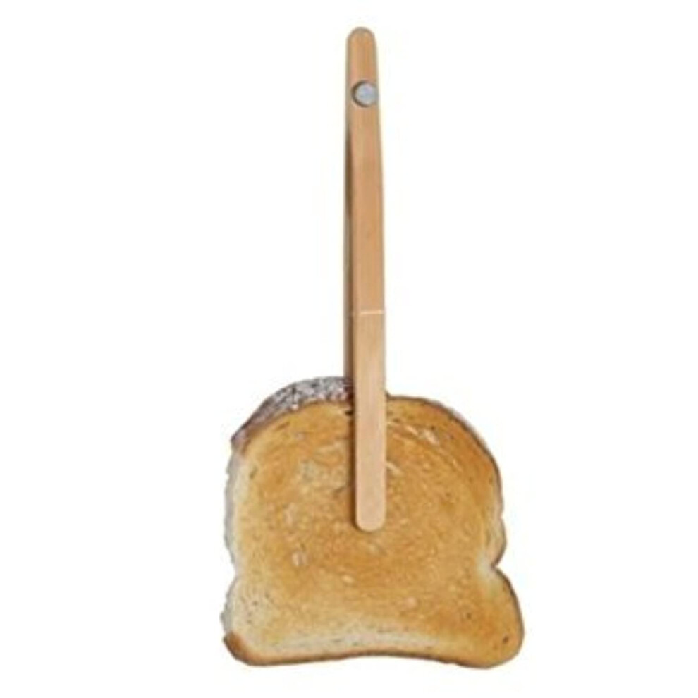 Magnetic Wooden Toast Tongs for Toasters 21cm â Retrieve Toast Safely No More Burnt Fingers