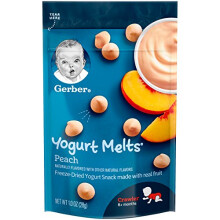 Gerber, Snacks für Babys, Joghurt-Melts, ab 8 Monaten, Pfirsich, 1 Unze (28 g)