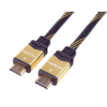Cabo HDMI - PremiumCord - 5 m - Banho a Ouro - HDMI 1.4 - 4K, Cores Profundas, 3D