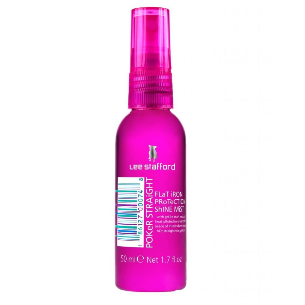 Poker Straight Flat Iron Protection Shine Mist Travel Size 50ml