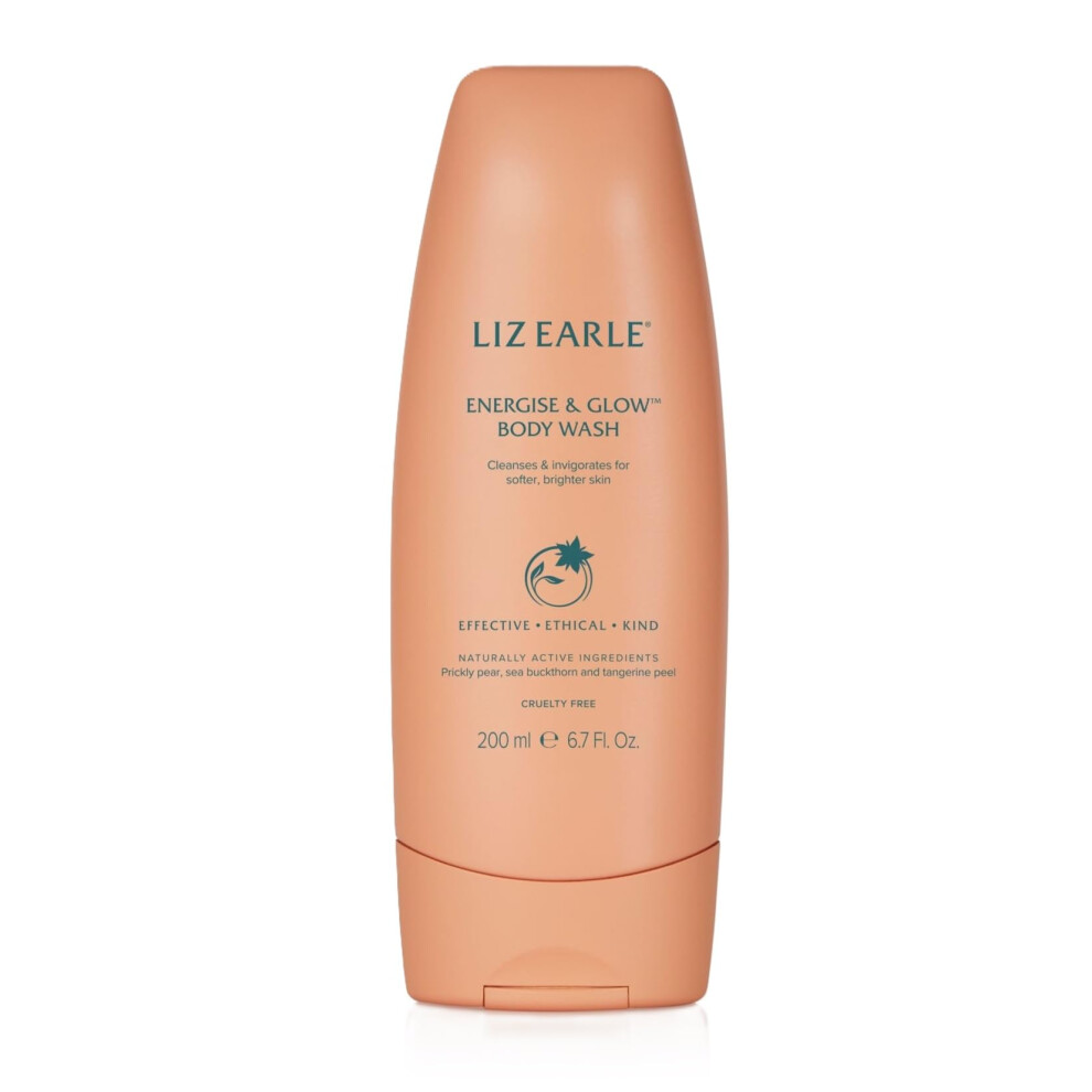 Energise & Glow Body Wash 200ml for clean, invigorated, softer, brighter skin