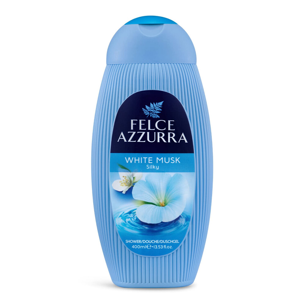 White Musk Felce Azzurra For Unisex 13.53 oz Shower Gel-image-OPC-PFSRWRH-NEW