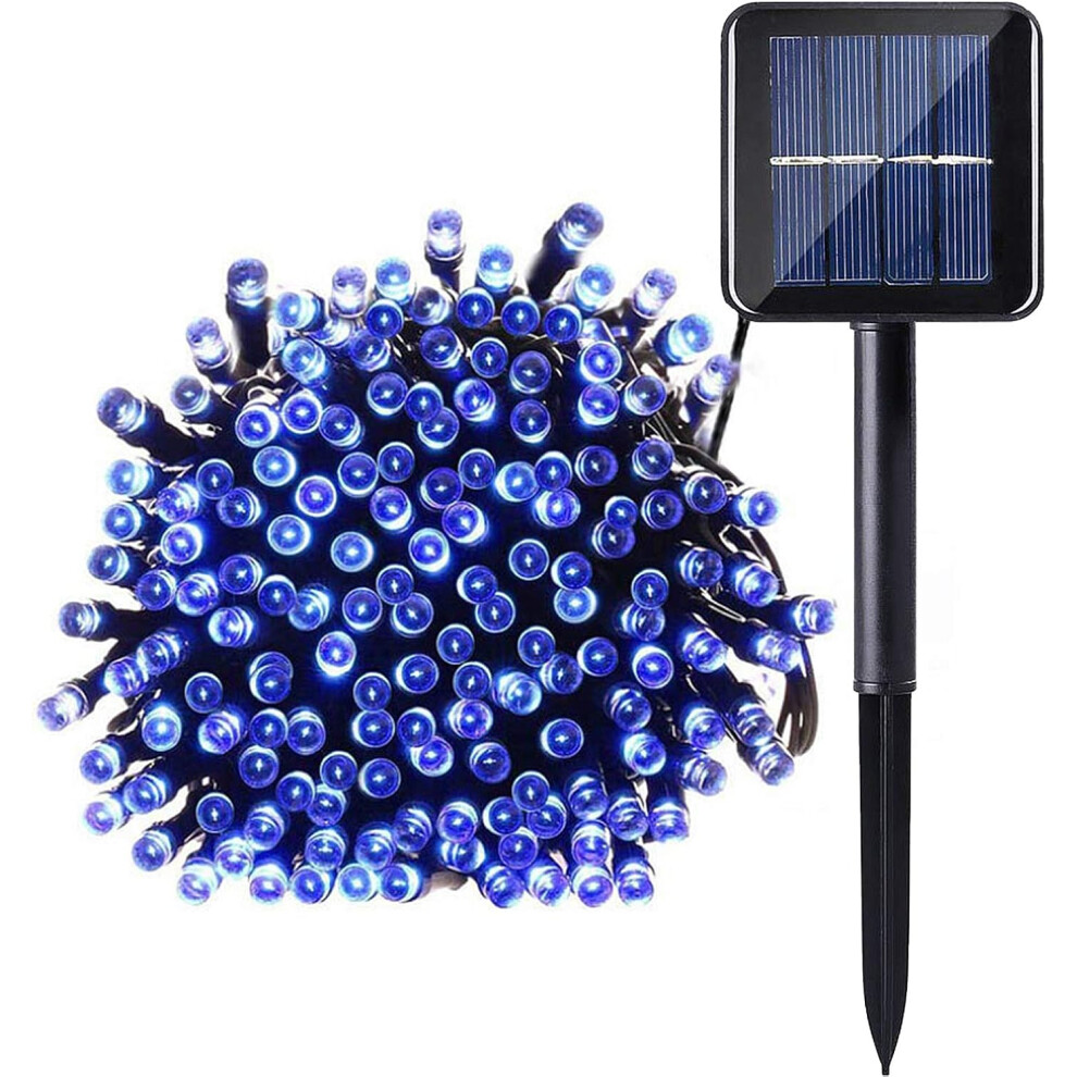 (Blue) 22M 200*Led Solar String Lights Outdoor String Lights Waterproof Light Strips 8 Modes Light Decoration for Garden Balcony Party Wedding-image-OPC-PFSRX2Z-NEW