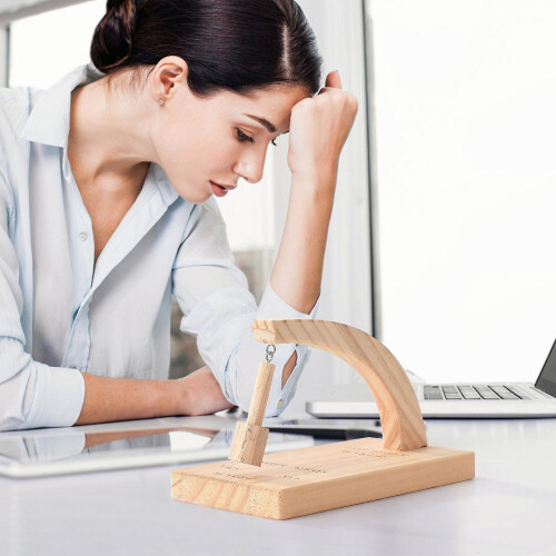 Executive Desktop Pendulum Decision Maker Desktop Desk Office Toy Gift 2