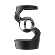 Kinetic Desk Toy,Gravity Defying Suspended Gyroscope Optical Illusion Stress Relief Sculpture for Office Desk Decoration