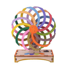Spinning Visual Temporary Dislocation Stem Kit, Magic Window School Scientific Experiment Toy, Educational Learning Toys Gifts for Kids