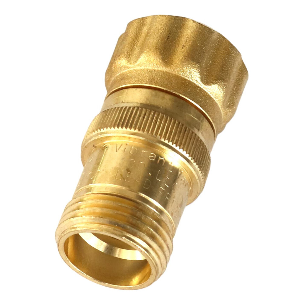 Drip Irrigation and Soaker Hose 25 PSI Pressure Regulator  3/4"" Female Hose Thread x 3/4"" Male Hose Thread Lead-Free Brass