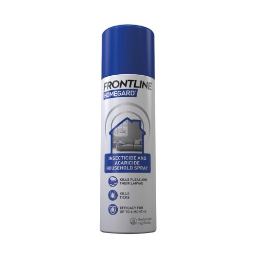 FRONTLINE FRONTLINE HomeGard Flea & Tick Household Spray - 500 ml, White