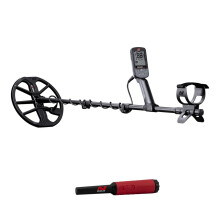MINELAB Equinox 900 Multi-Frequency Collapsible Metal Detector for Adults Bundle with PRO-FIND 40 Pinpointer