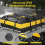 566L Large Car Rooftop Rack Cargo Carrier Bag Storage Box Waterproof 3