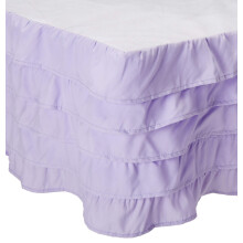 Elegant Comfort Luxurious Premium Quality 1500 Count Count Count Wrinkle and Fade resistant a une jupe de lit Multi-Ruffle de qualite de qualite