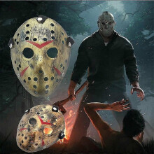 (7) Halloween Jason Voorhees Friday The 13th Scary Hollow Out Cosplay Mask Horror Party Prop