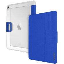 Incipio Clarion iPad Air 2 Translucent ShockProof Folio Case Cover/Stand Blue