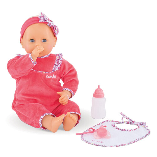 COROLLE - Mijn Grote Pop - Lila Chérie - 42cm - interactieve pop vanaf 2 jaar