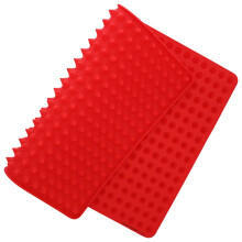 Traytastic! Mat ptisserie en silicone antiadhsif (style pyramide) - Idal pour cuisiner la cuisson des grillades