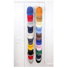 Perfect Curve Hat Organizator Cap Rack Fav | Rafturi de palarii | ?ine?i pna la 40 de capace | Over Door Organizator pentru palarie de baseball