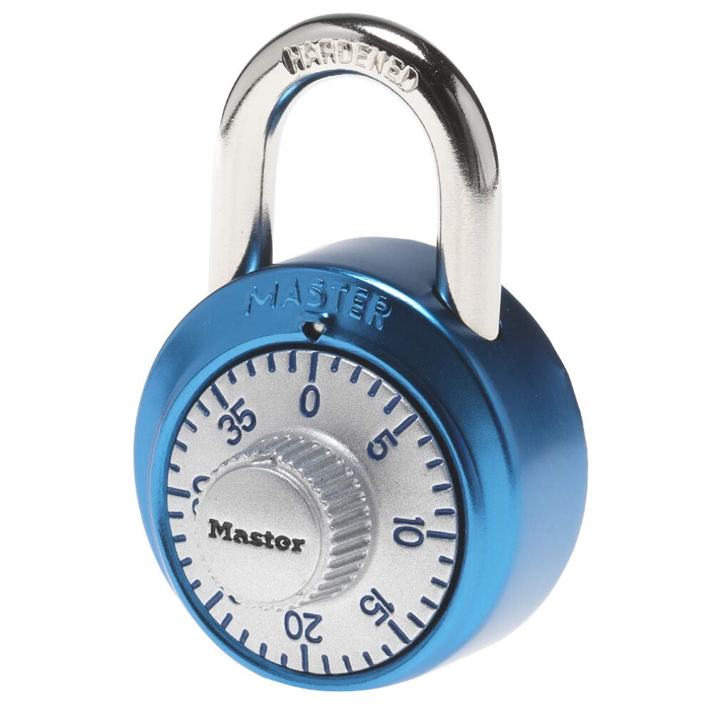 Master Lock 1561DAST Locker Lock Combination Padlock  1 Pack  Cut Resistant  Colors May Vary