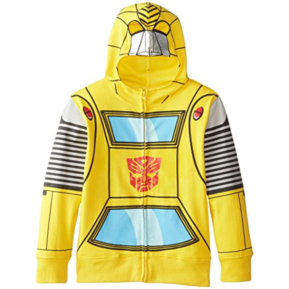 Transformers Little Boys' Bumblebee Little Boys Costume Hoodie  Yellow  7