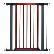 MidWest Homes for Pets 39 Inches Tall Walk-Through Steel Pet Gate  Pressure Mounted Dog Gate Measures 29 - 38 Inches Wide & Includes two 3-Inch-Wide E