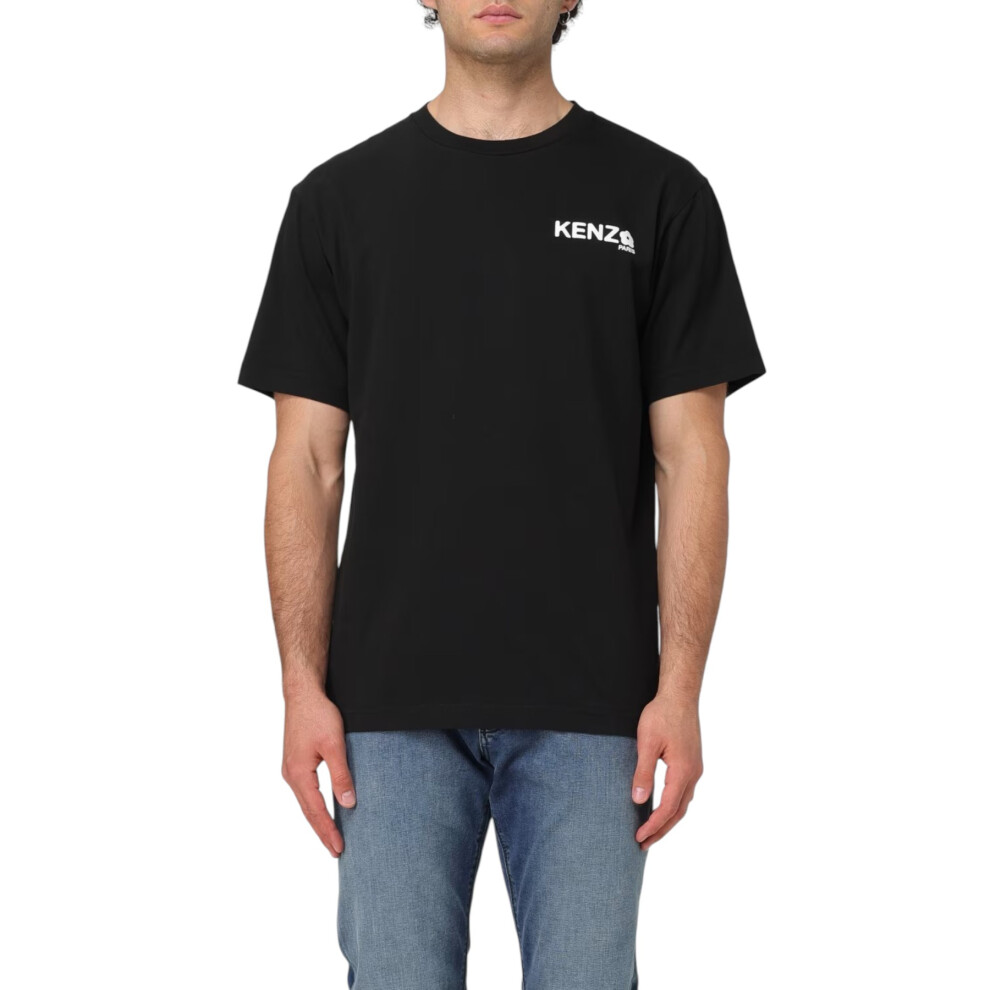 New Kenzo Men's (, S) Boke Flower 2.0 T Shirts Casual Tops Black