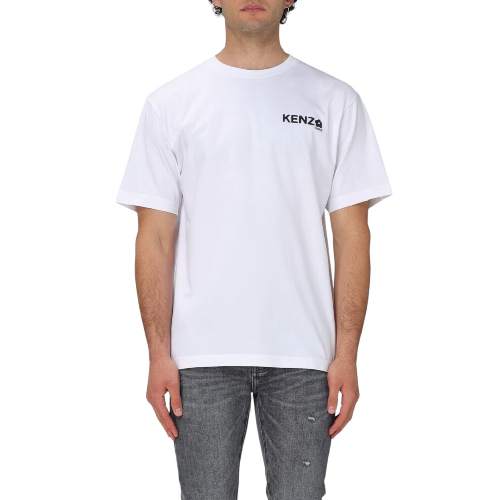 Kenzo (White, Xl) Boke Flower 2.0 Mens T Shirts Casual Tops