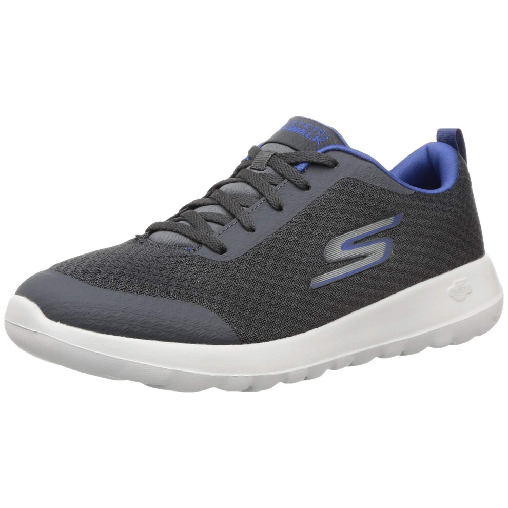 Skechers Men's Gowalk Max-Athletic Workout Walking Shoe with Air Cooled Foam Sneaker  Charcoal/Blue  10