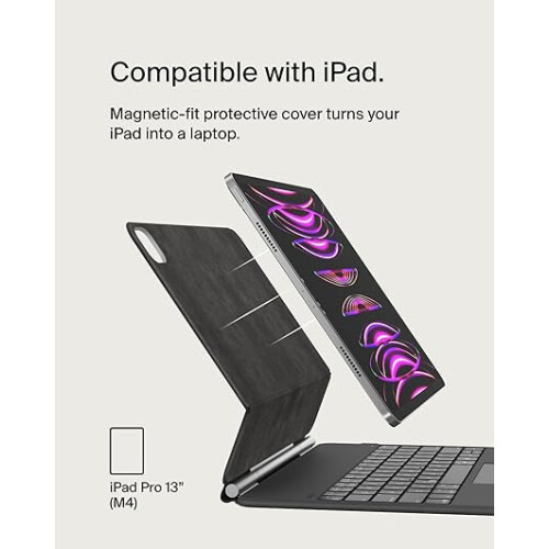 Refurbished Belkin Belkin Pro iPad Keyboard Case with Magnetic Stand 1