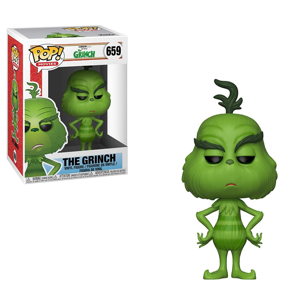 Funko Pop Animation: The Grinch Movie - The Grinch Collectible Figure  Multicolor