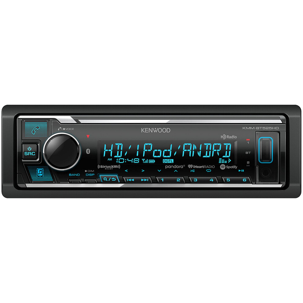 Kenwood KMM-BT525HD in-Dash Digital Media Receiver with Bluetooth & HD Radio