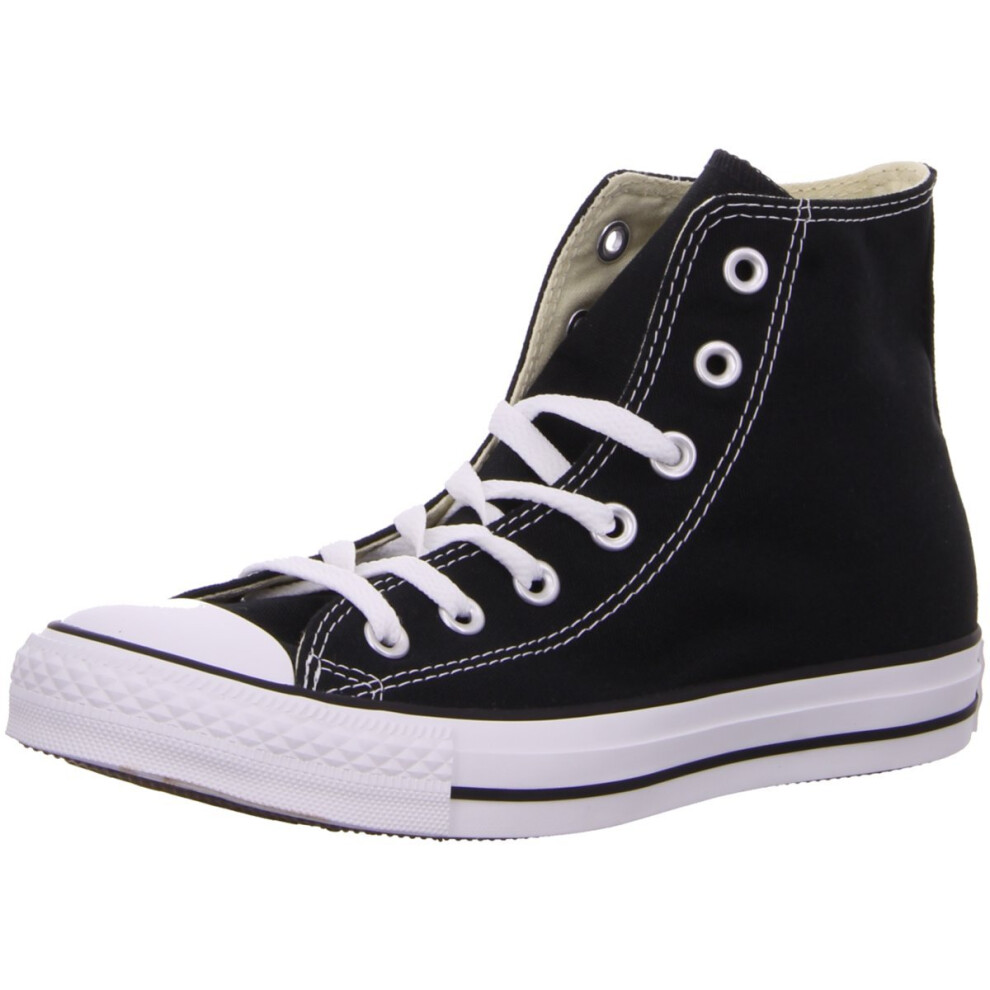 Converse Unisex Chuck Taylor All Star Hi Black Basketball Shoe 12 Men US