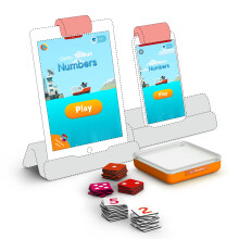 Osmo-Genius Numbers for iPhone, iPad & Fire Tablet - Ages 6-10 - Math Equations (Counting,Addition,Subtraction & Multiplication) Educational Learning