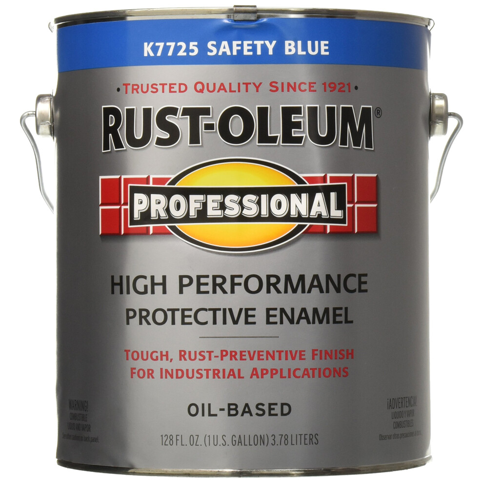 RUST-OLEUM K7725402 Voc Safety Blue Enamel  12 Fl Oz (Pack of 1)