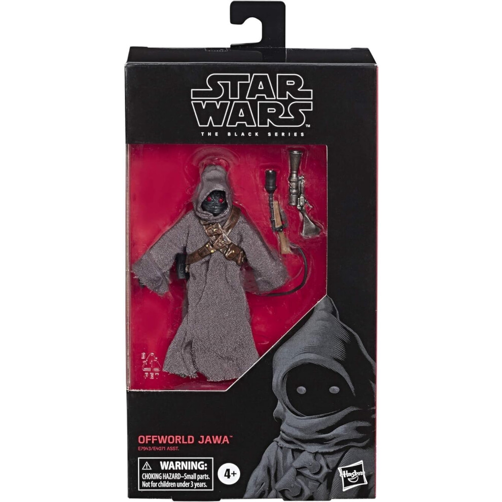 STAR WARS The Black Series Offworld Jawa Toy 6"" Scale The Mandalorian Collectible Action Figure  Toys for Kids Ages 4 & Up