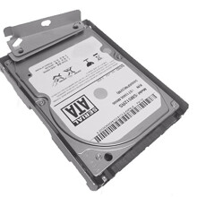 1 TB (1000 GB) 2,5"" SATA Playstation3 / PS3-harddisk (PS3 Super Slim CECH-400x-serien) + HDD-monteringsbeslag - 2 ?rs garanti