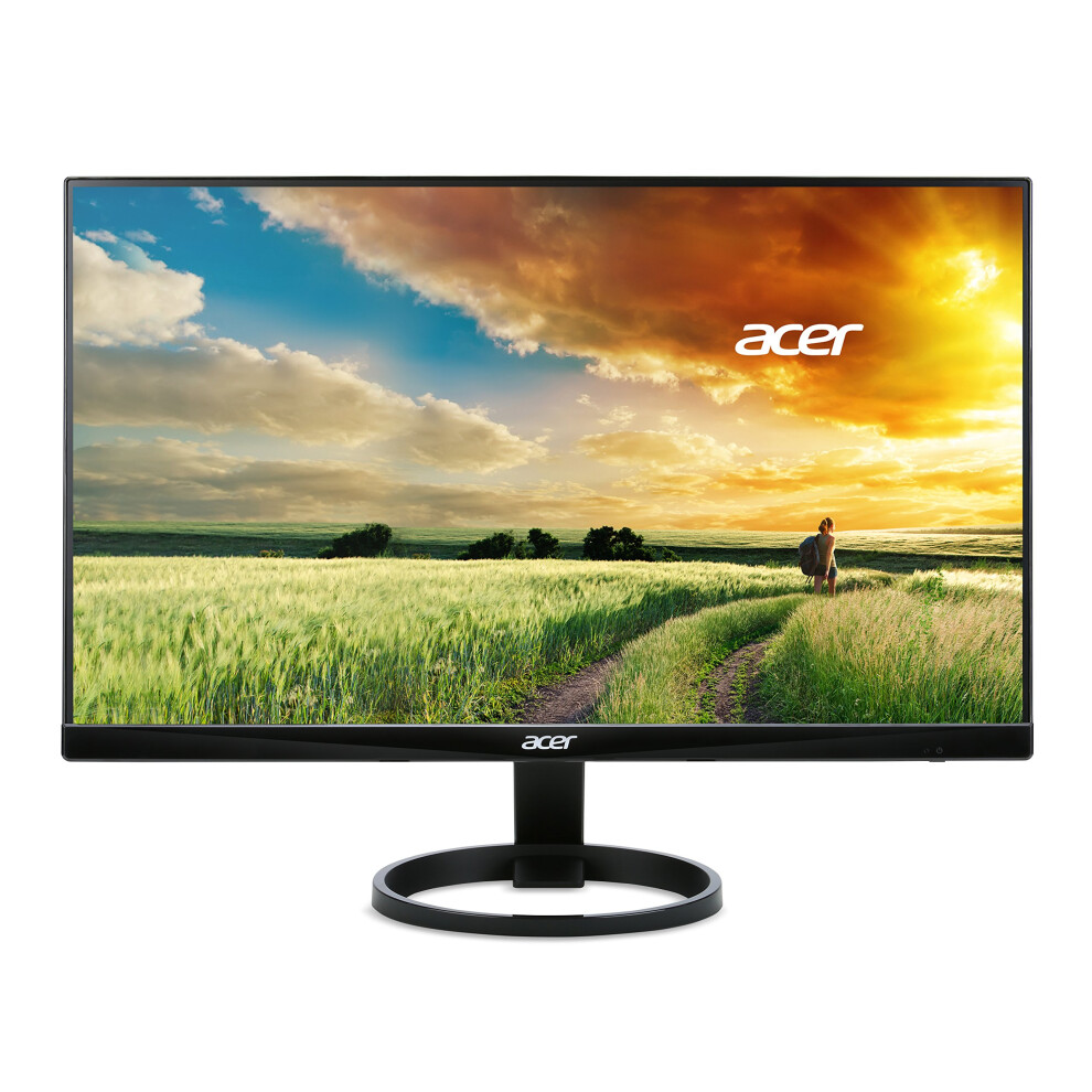 Acer 23.8  Full HD 1920 x 1080 IPS Zero Frame Home Office Computer Monitor - 178 Wide View Angle - 16.7M - NTSC 72% Color Gamut - Low Blue Light - Til