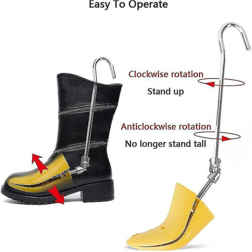 Shoe Stretcher For Boots Adjustable Shoe Trees Stretching Hiking Working Boots 2