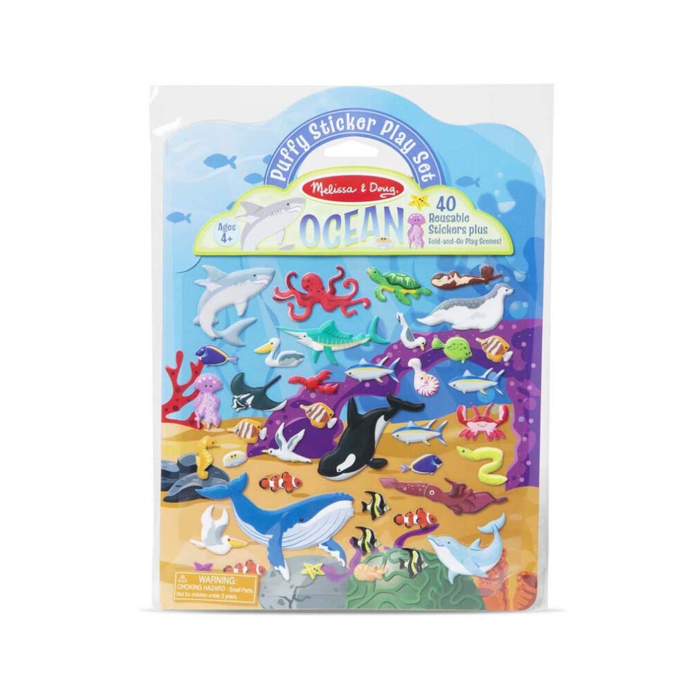 Puffy Sticker Play Set- Ocean