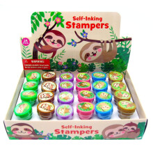 24 PCS Sloths Stampers for Kids Sloth Birthday Party Party Party Favors Goody Bag Filler Treats Classroom Rewales Carnival Prizes Teacher Stamps