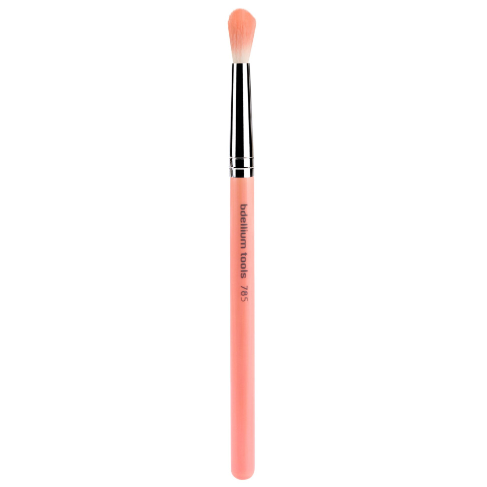 Bdellium Tools Pink Professional Makeup Brush - Bambu Series 785 Tapered Blending - With Soft Synthetic Fibers For Applying Shadow ( 1Pc)