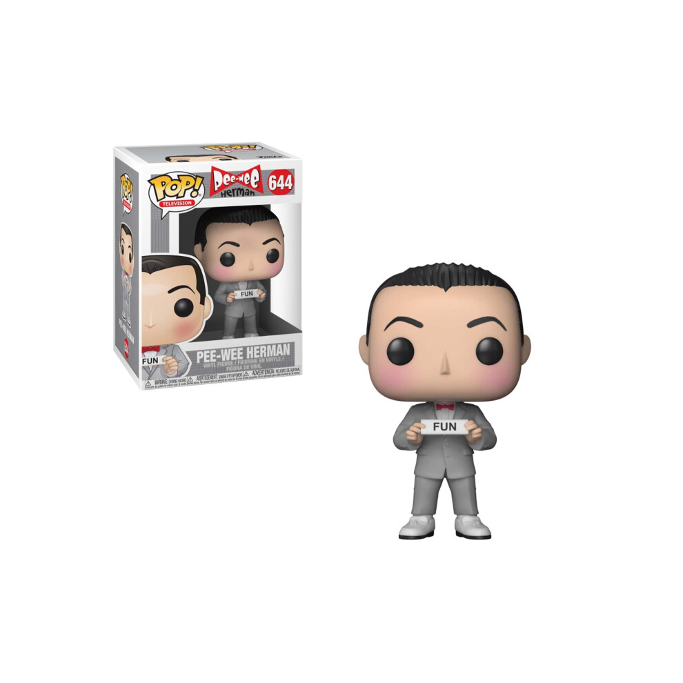 Funko POP! TV: Pee wee's Playhouse Pee Wee Herman Collectible Figure  Multicolor