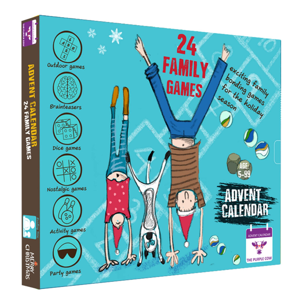 Photos - Other Jewellery NEW  Advent/Countdown Calendar FAMILY GAMES. 24 OF THE BEST EVER FAMILY GAMES IN ONE BOX - put the screen aside and enjo 2024