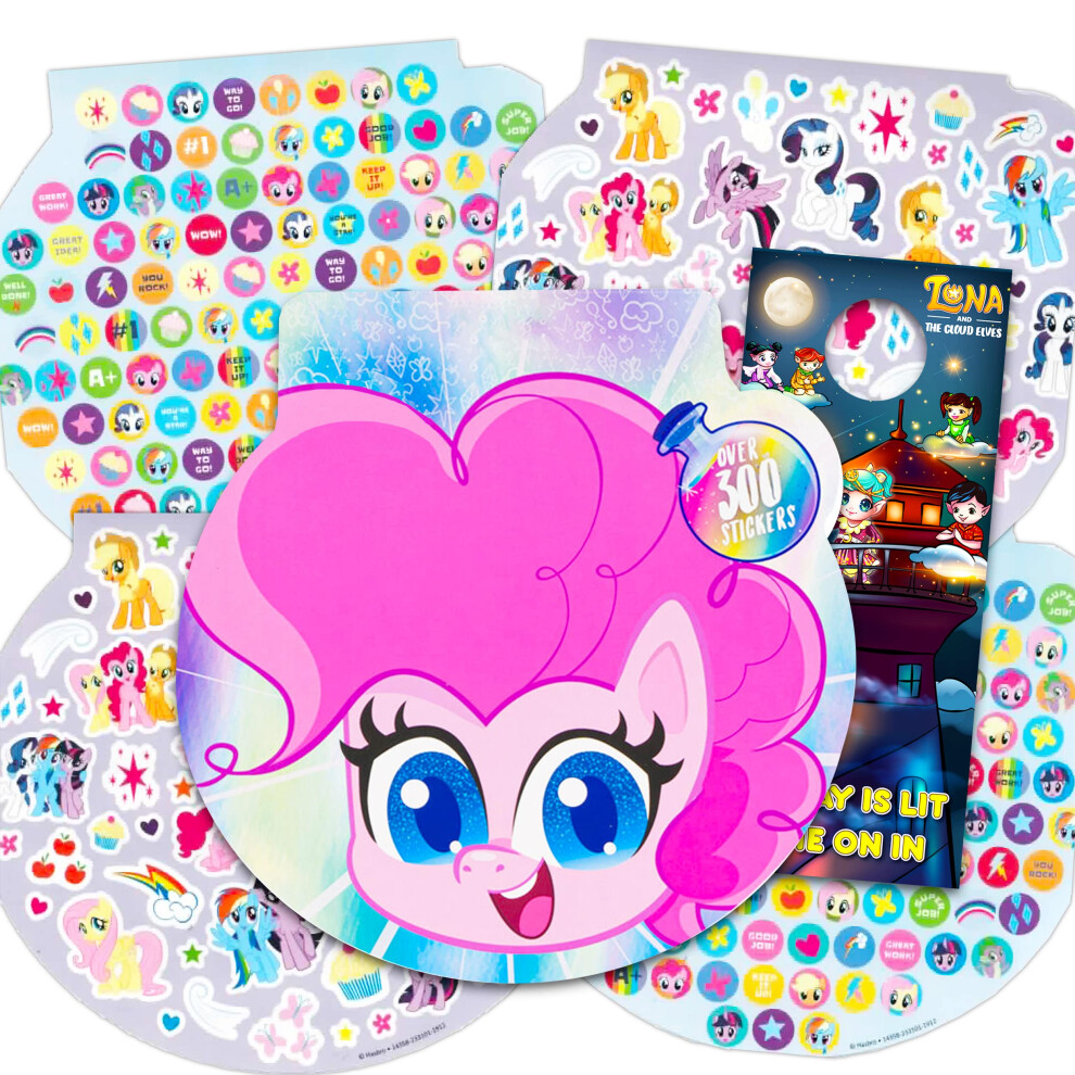 My Little Pony: The Movie - My Little Pony Stickers for Girls Boys - Over 600 Stickers Bundled Bundle with Specialty Door Hanger (My Little Pony Birth