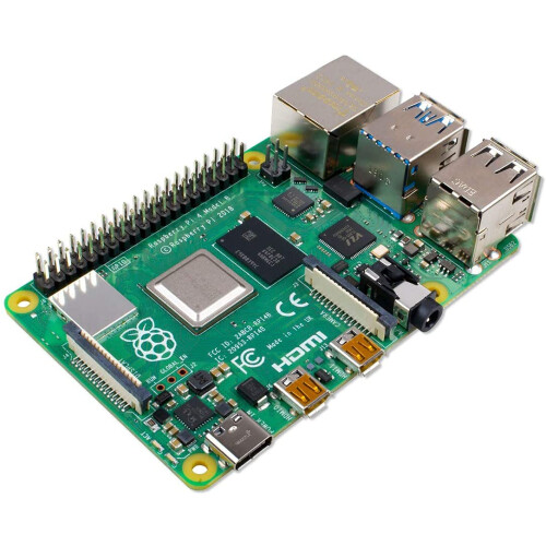 Tarjeta de desarrollo - Raspberry Pi - Modelo 4 - 2GO - ARM Cortex-A72 - 4 núcleos