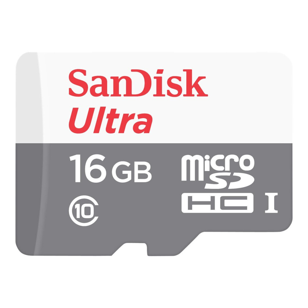 SanDisk Ultra SDSQUNB-016G-GN3MN 16GB 48MB/s UHS-I Class 10 microSDHC Card