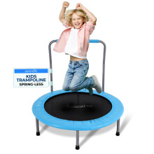 SereneLife 36"" Inch Portable Fitness Trampoline - Sports Trampoline for Indoor and Outdoor Use - Professional Round Jumping Cardio Trampoline - Safe