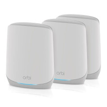Netgear RBK763S-100NAS Orbi Tri-Band WiFi 6 Mesh System Router + 2 Satellites